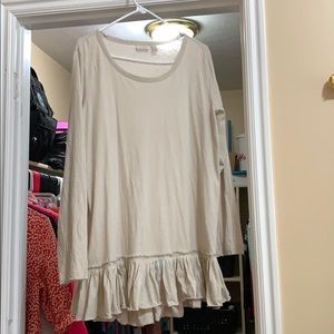 Long Sleeve Ruffle Shirt